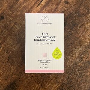 T.L.C. Sukari Babyfacial from Drunk Elephant